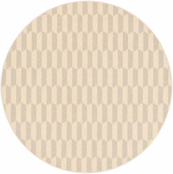 5' x 5' Contour Round Rug