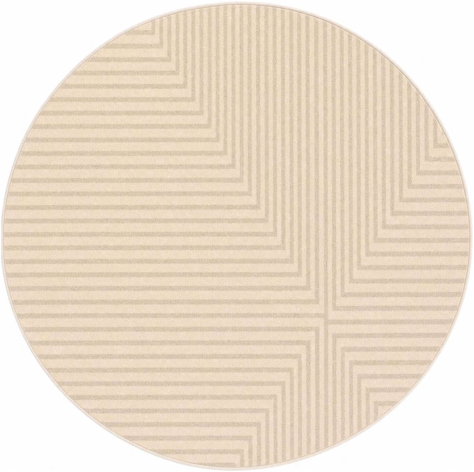 5' x 5' Contour Round Rug