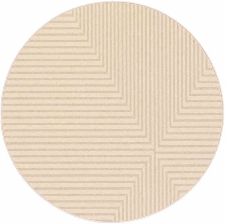 5' x 5' Contour Round Rug