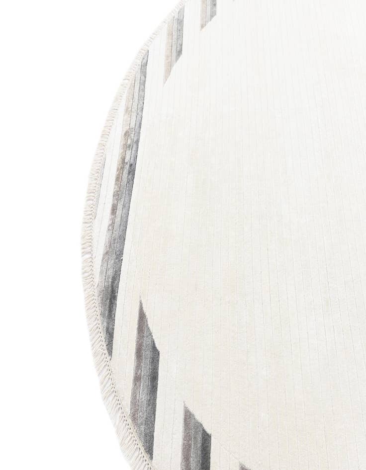 Detail image of 6' 5 x 6' 5  Hand Knotted Darya Wool Round Rug