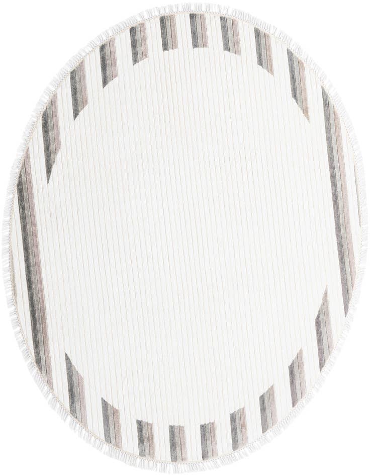 Detail image of 6' 6 x 6' 6 Hand Knotted Darya Wool Round Rug