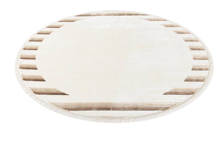 Detail image of 6' 6 x 6' 6 Hand Knotted Darya Wool Round Rug