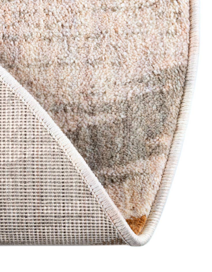 Detail image of 7' x 7' Eco Southwestern Round Rug