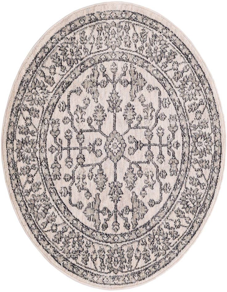 Detail image of 3' 3 x 3' 3 Eco Traditional Round Rug