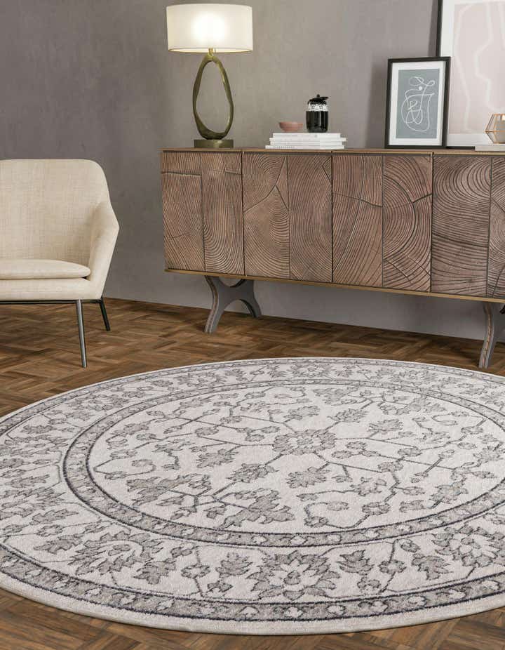 7' x 7' Eco Traditional Round Rug
