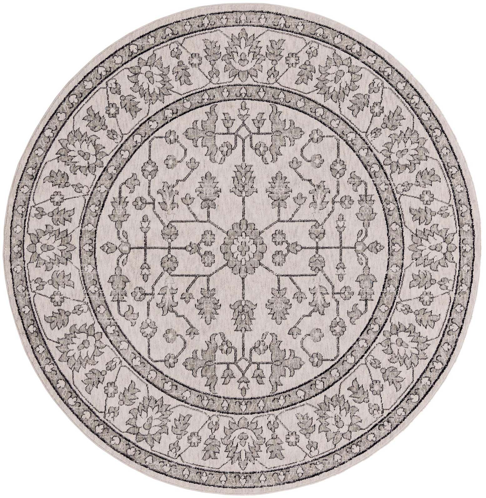 7' x 7' Eco Traditional Round Rug