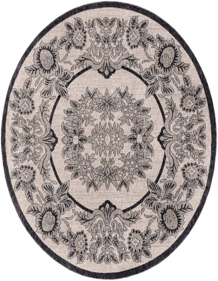 Detail image of 7' x 7' Eco Traditional Round Rug