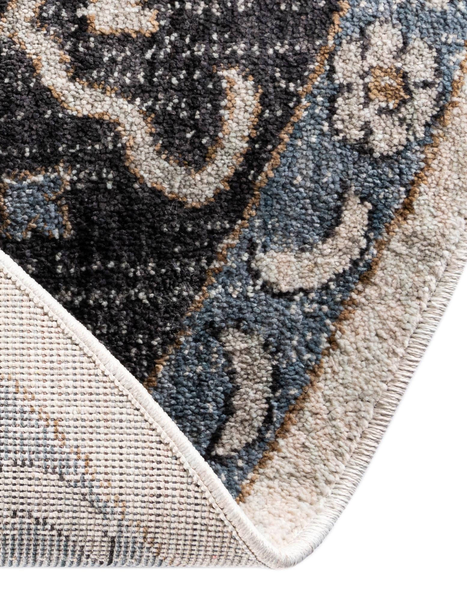 3' 3 x 3' 3 Eco Traditional Round Rug