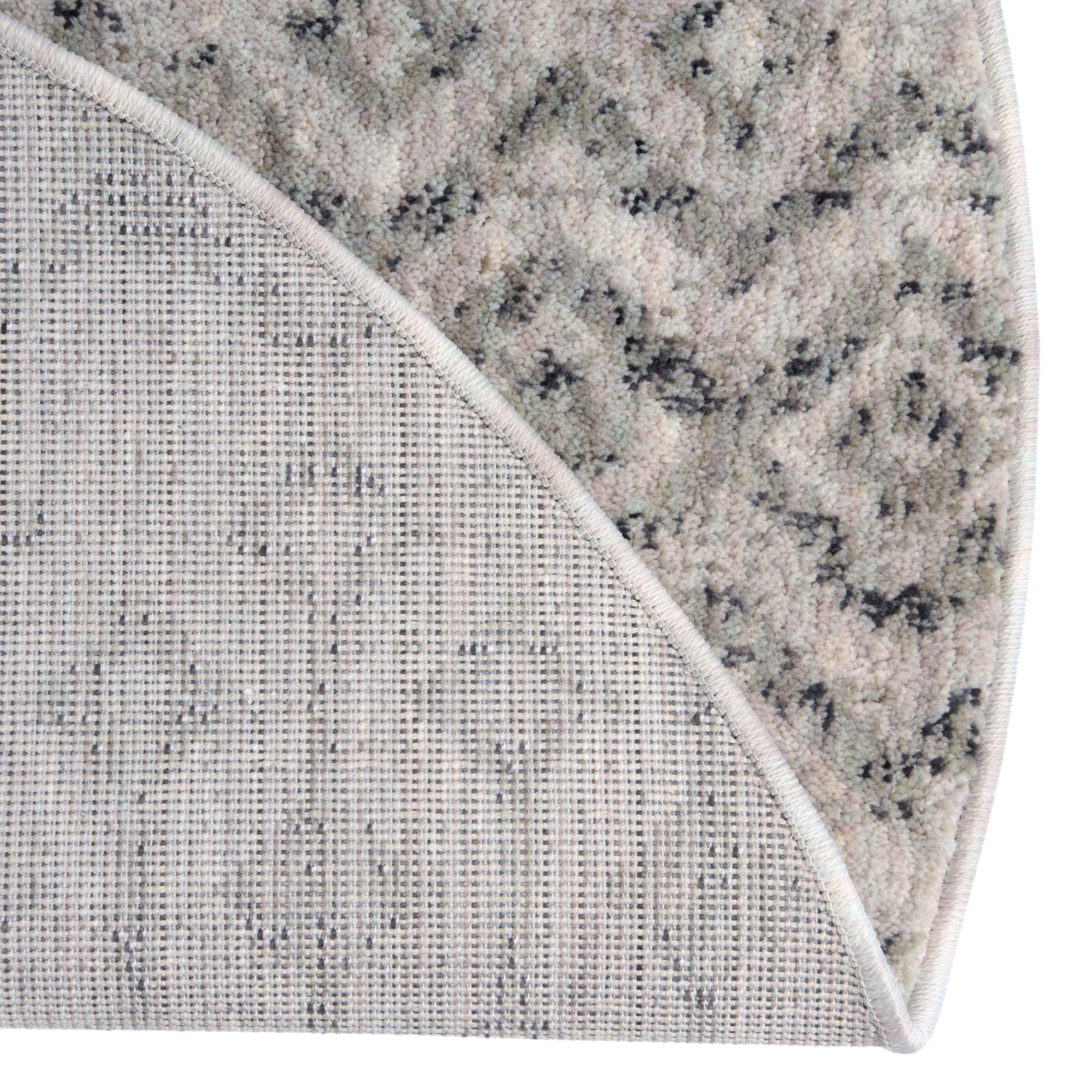 3' 3 x 3' 3 Eco Trellis Round Rug