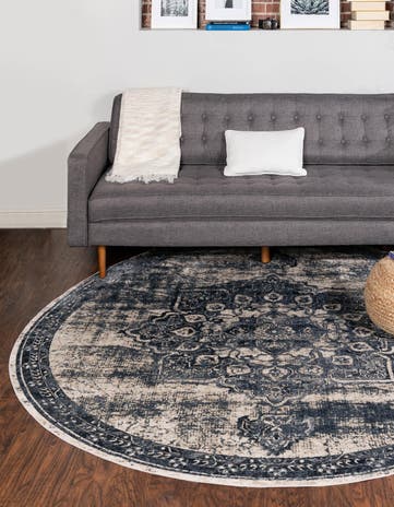 4' x 4' Eliza Round Rug