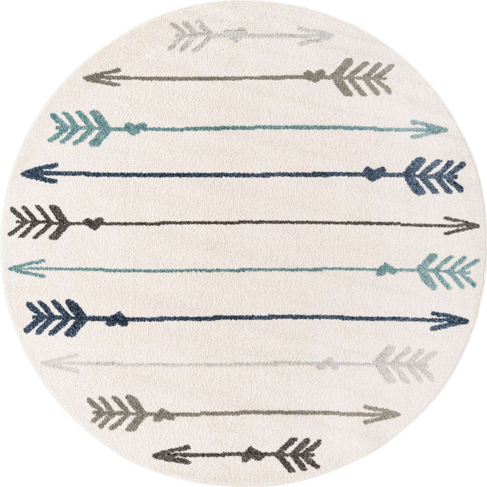7' 10 x 7' 10 Equinox Round Rug