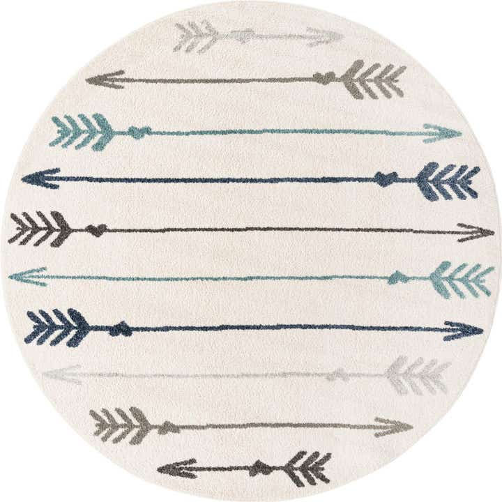 7' 10 x 7' 10 Equinox Round Rug