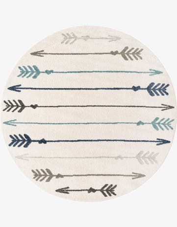 7' 10 x 7' 10 Equinox Round Rug