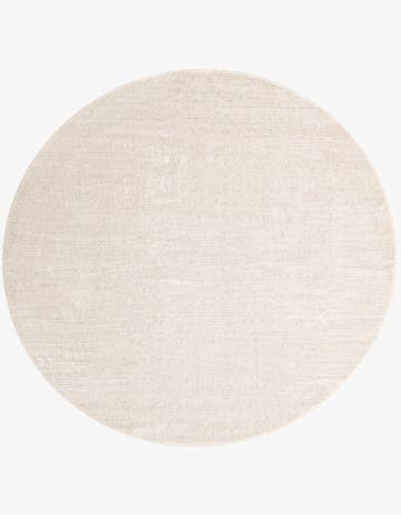 Ivory Finsbury Round Rug