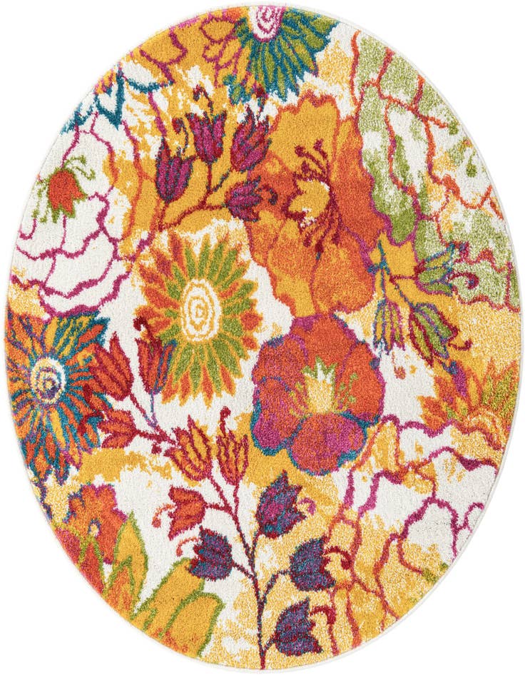 Detail image of 3' 3 x 3' 3 Florence Round Rug