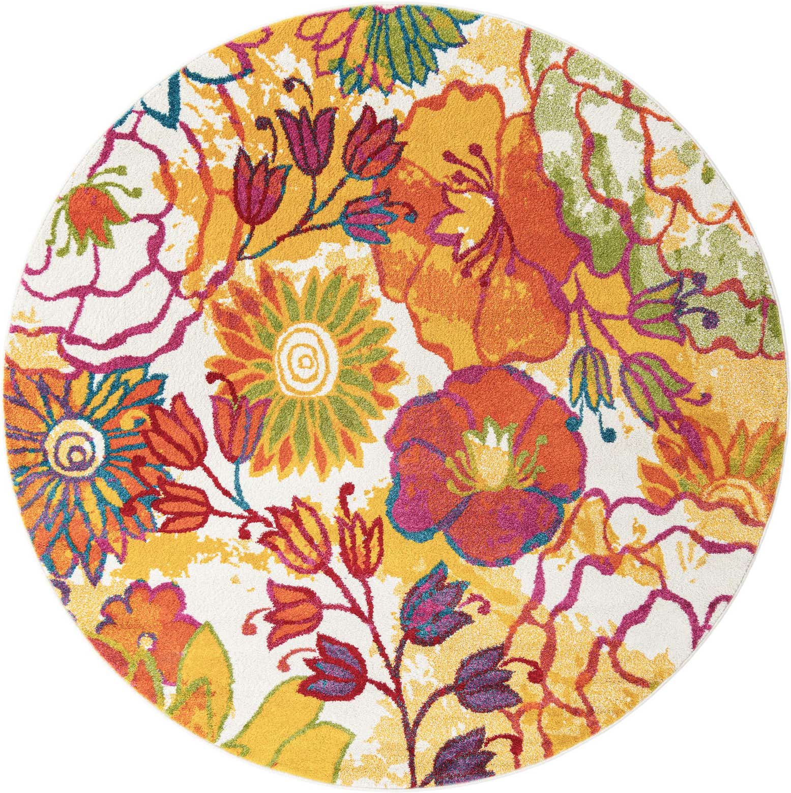 7' 10 x 7' 10 Florence Round Rug