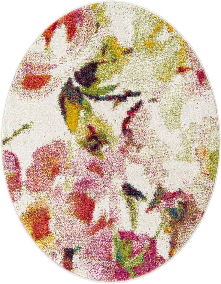 Detail image of 4' x 4' Florence Round Rug