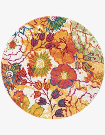 4' x 4' Florence Round Rug