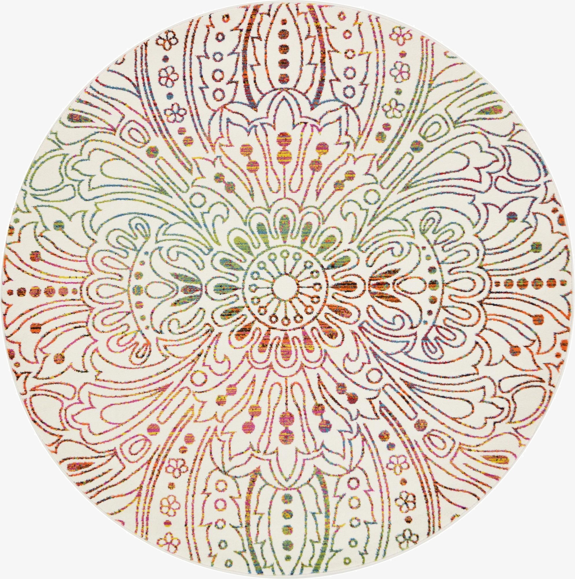 8' x 8' Florence Round Rug