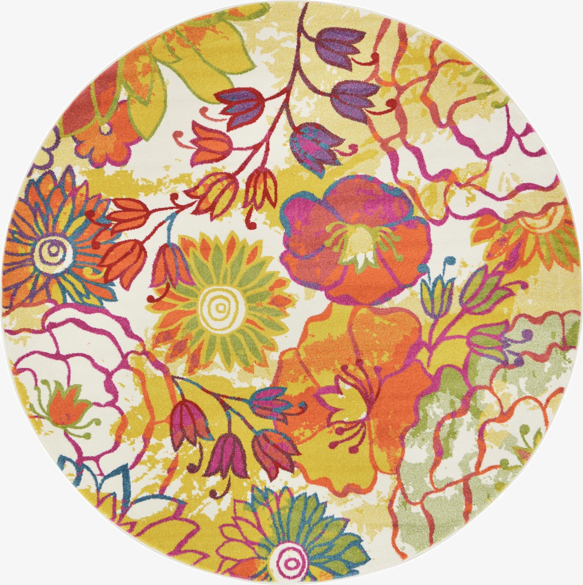 8' x 8' Florence Round Rug