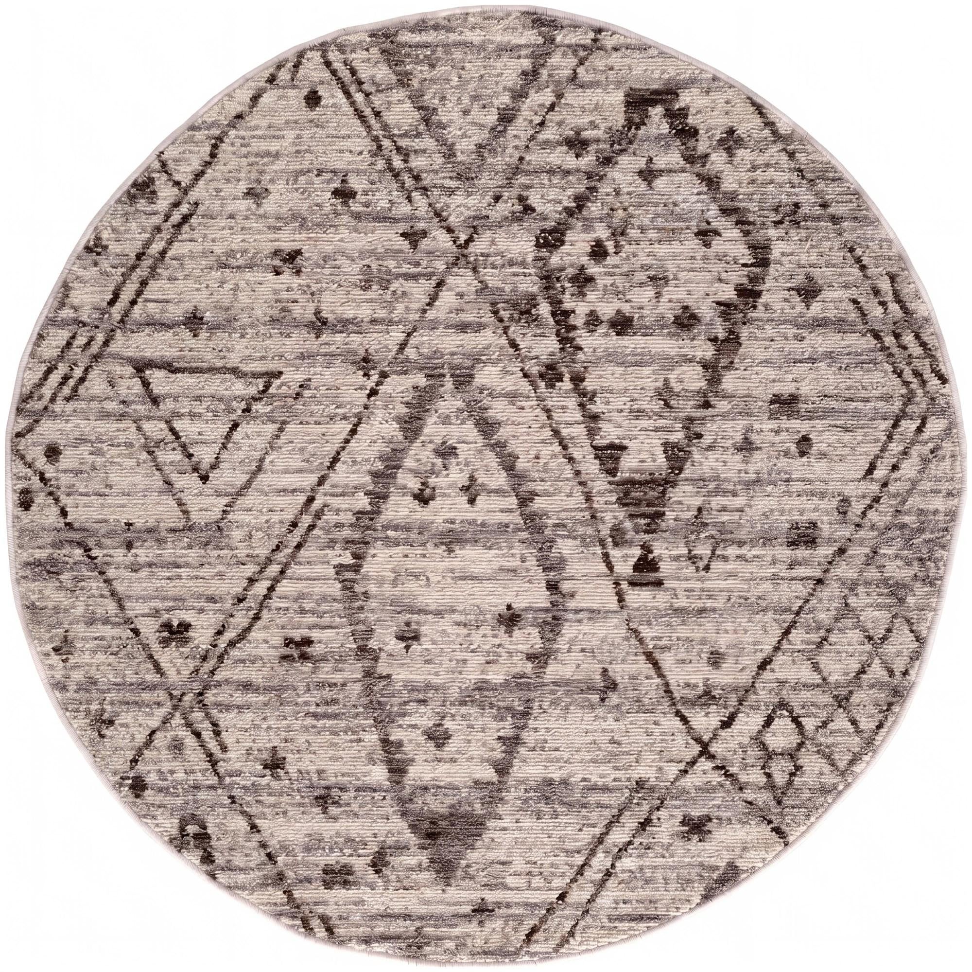 Ivory Grand Tradition Round Rug