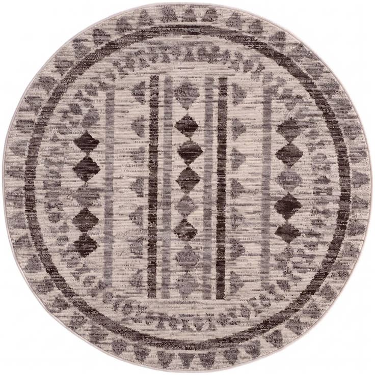 Detail image of 5' x 5' Grand Tradition Round Rug