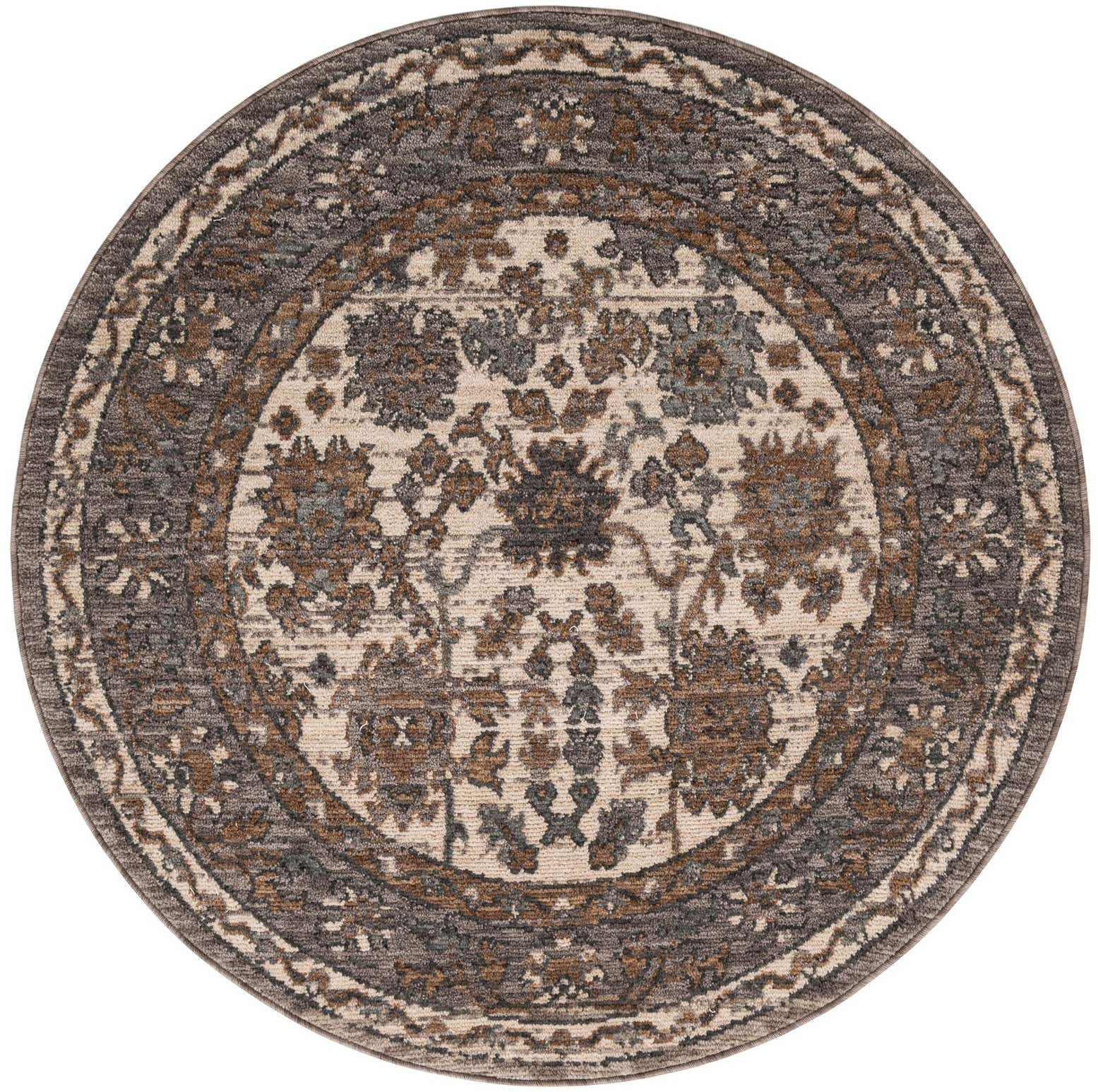 5' x 5' Grand Tradition Round Rug