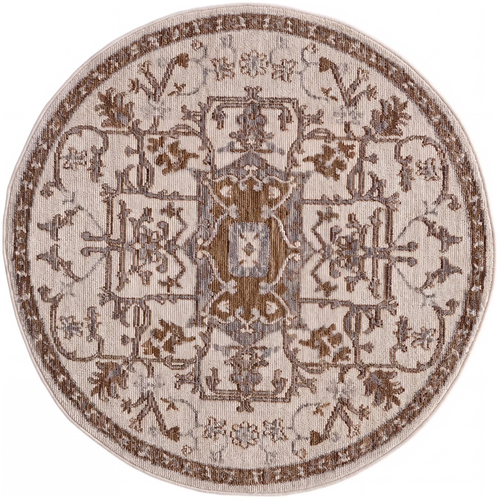 5' x 5' Grand Tradition Round Rug