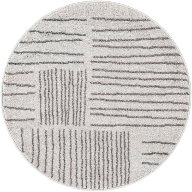 Detail image of 3' x 3' Hanahan Round Rug