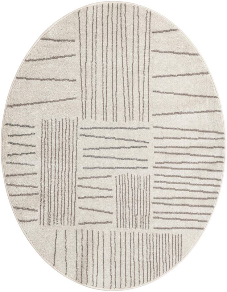 Detail image of 5' 3 x 5' 3 Hanahan Round Rug
