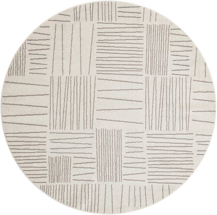 Detail image of 7' 10 x 7' 10 Hanahan Round Rug