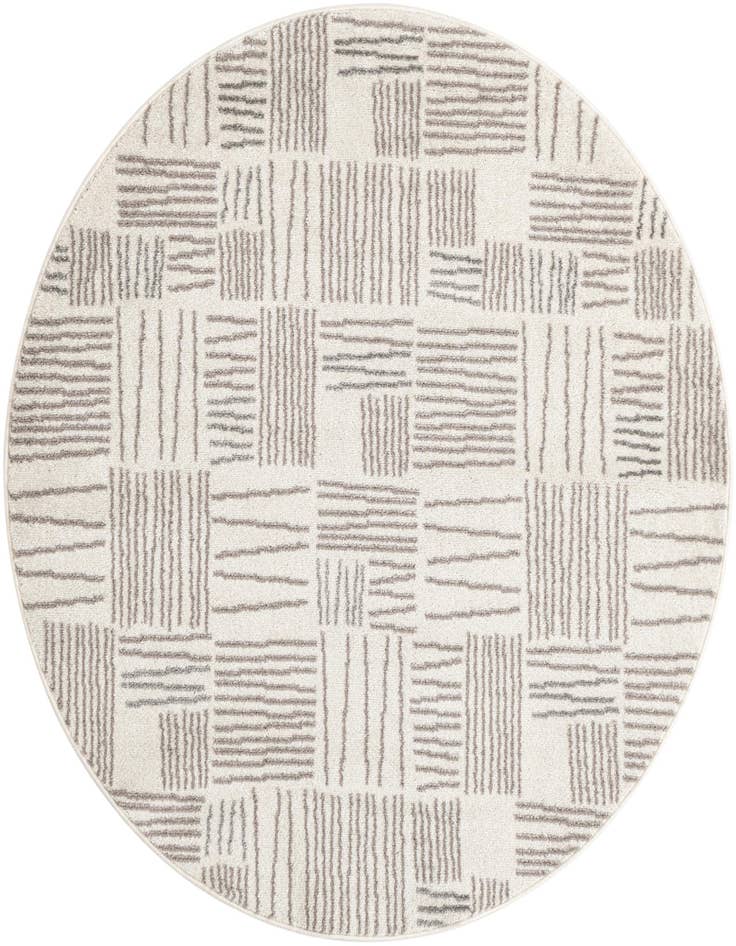 Detail image of 5' 3 x 5' 3 Hanahan Round Rug