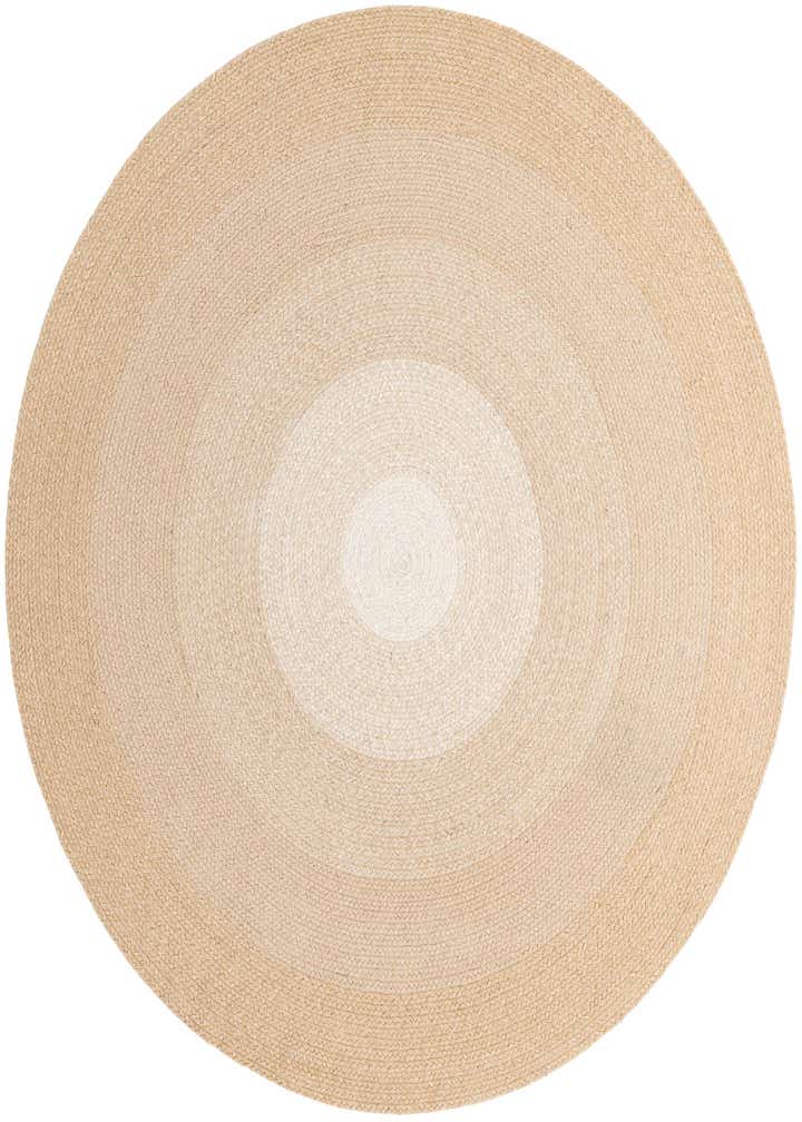 5' 1 x 5' 1 Handmade Hand Braided Wool Round Rug