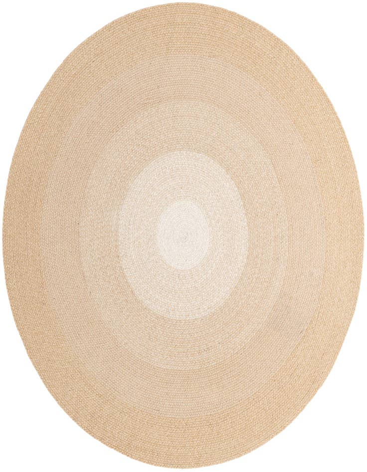 Detail image of 5' 1 x 5' 1 Handmade Hand Braided Wool Round Rug
