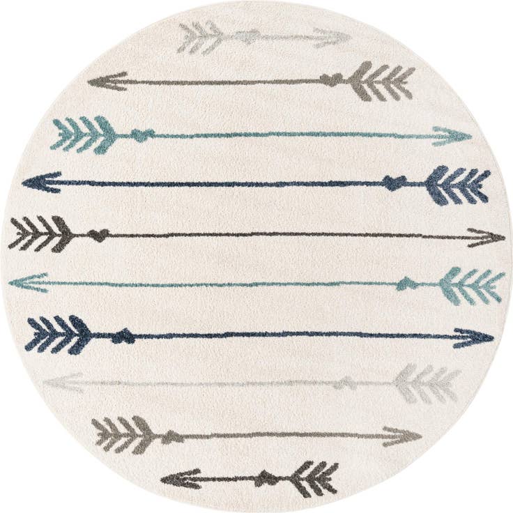 Detail image of 7' 10 x 7' 10 Harvest Round Rug