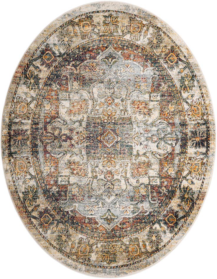Detail image of 7' x 7' Isabella Round Rug