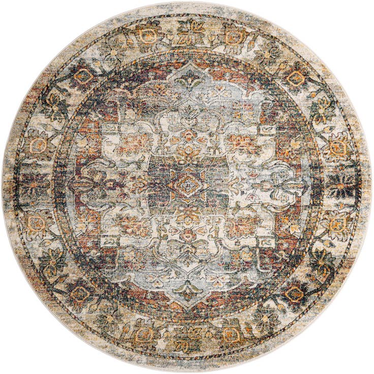Detail image of 7' x 7' Isabella Round Rug
