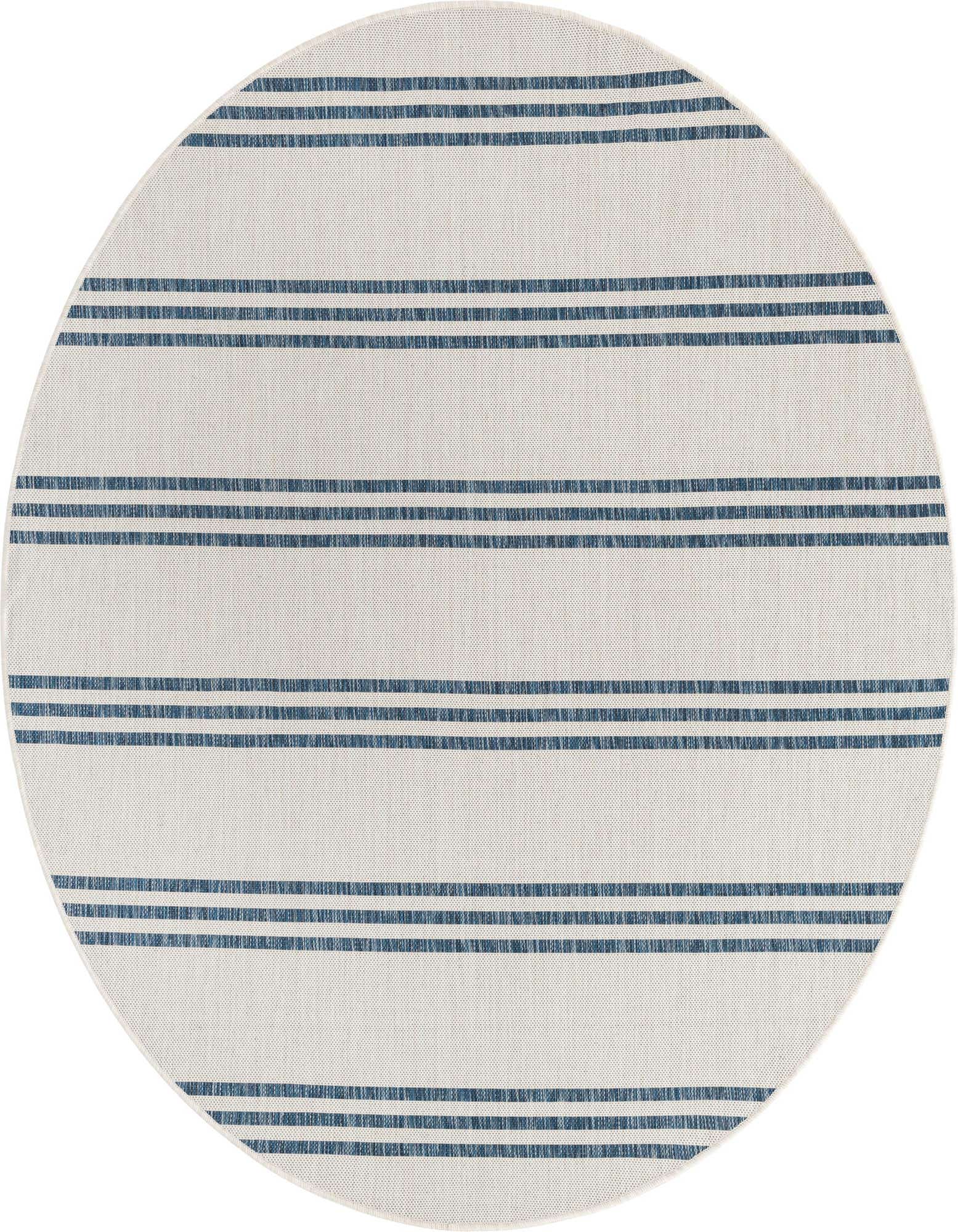 6' 7 x 6' 7 Easy-Clean Jill Zarin Anguilla Indoor / Outdoor Round Rug