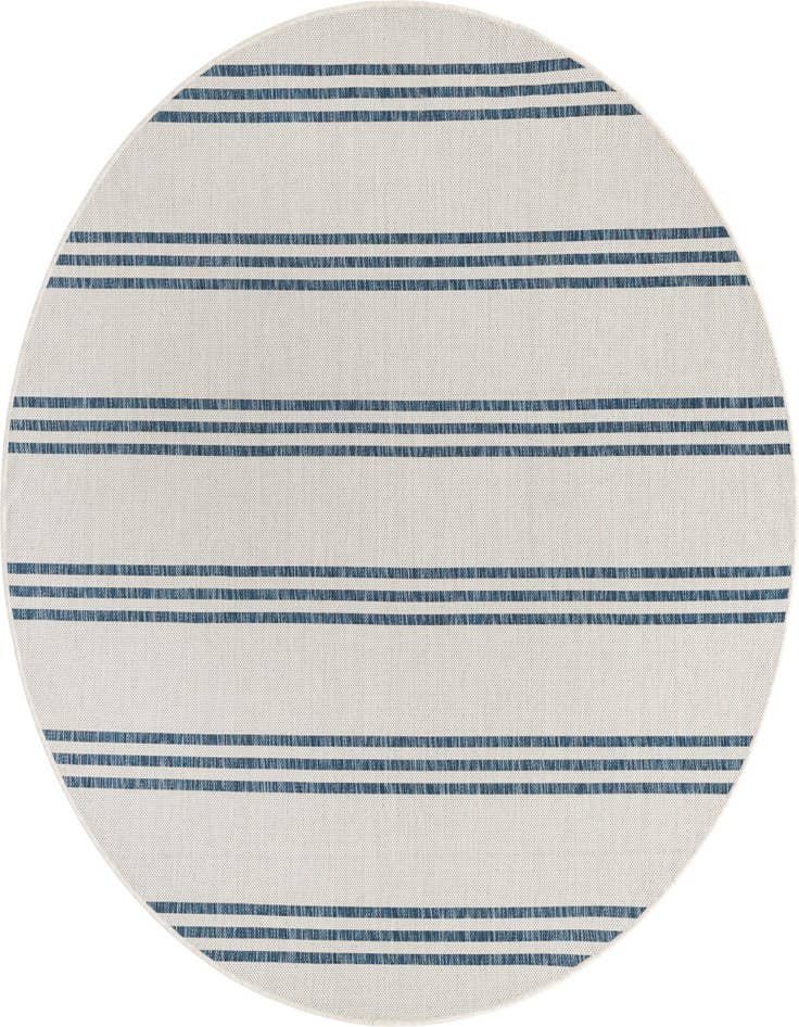 Detail image of 6' 7 x 6' 7 Easy-Clean Jill Zarin Anguilla Indoor / Outdoor Round Rug