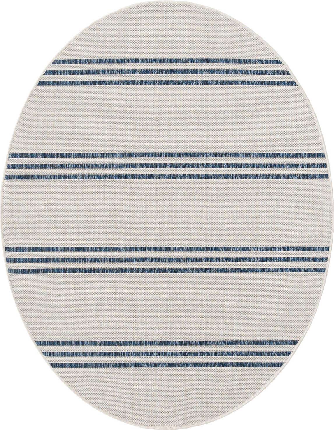 4' x 4' Easy-Clean Jill Zarin Anguilla Indoor / Outdoor Round Rug
