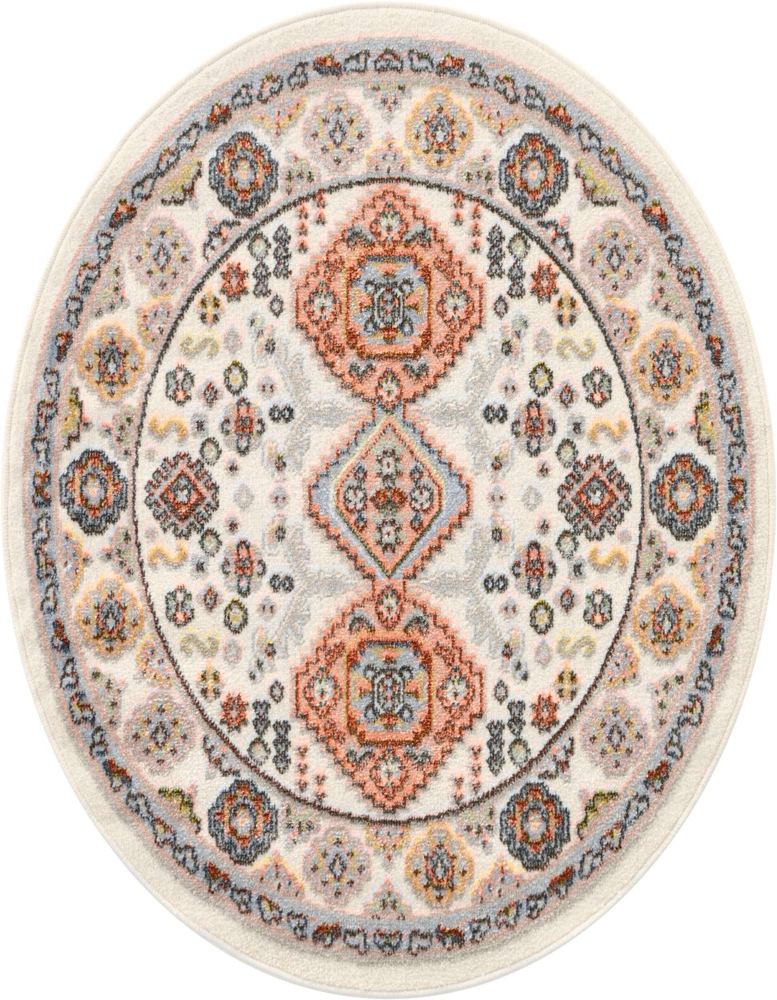 3' 3 x 3' 3 Kamala Washable Round Rug