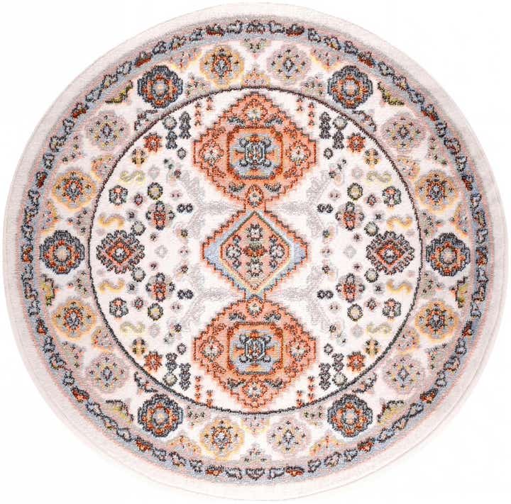 3' 3 x 3' 3 Kamala Washable Round Rug
