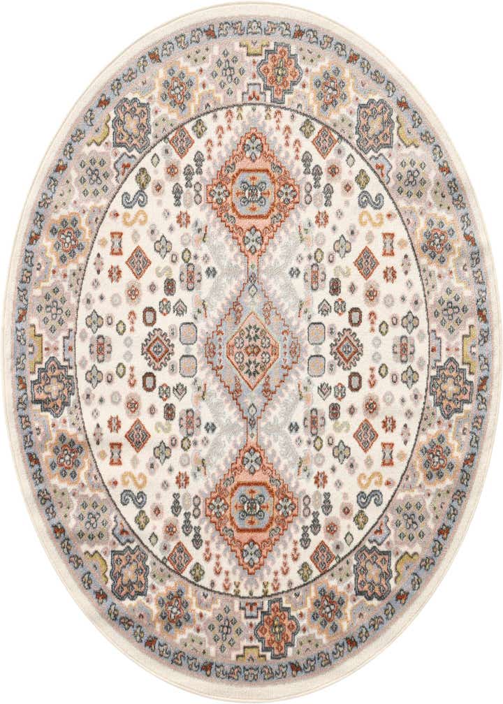 5' 3 x 5' 3 Kamala Washable Round Rug