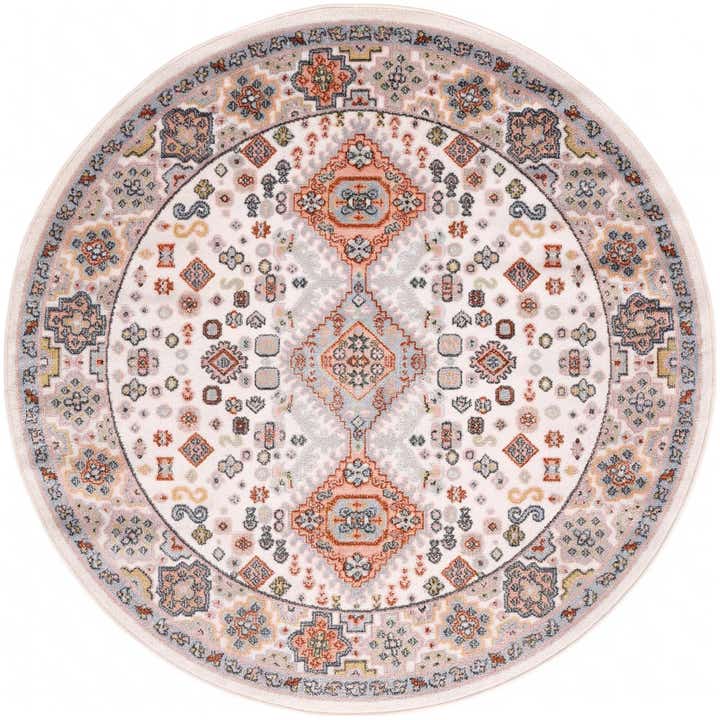5' 3 x 5' 3 Kamala Washable Round Rug
