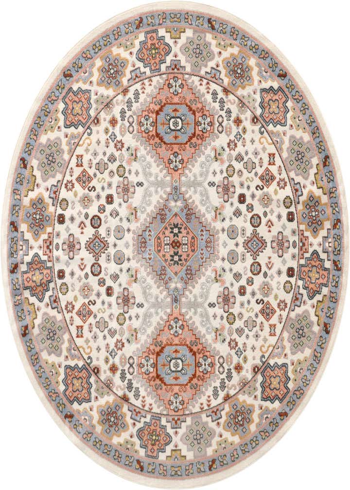 7' 10 x 7' 10 Kamala Washable Round Rug