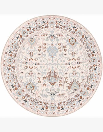 5' 3 x 5' 3 Kamala Washable Round Rug