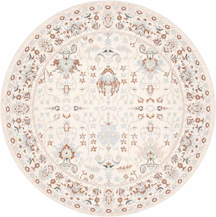 7' 10 x 7' 10 Kamala Washable Round Rug