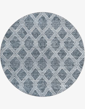 7' 10 x 7' 10 Kamala Washable Round Rug