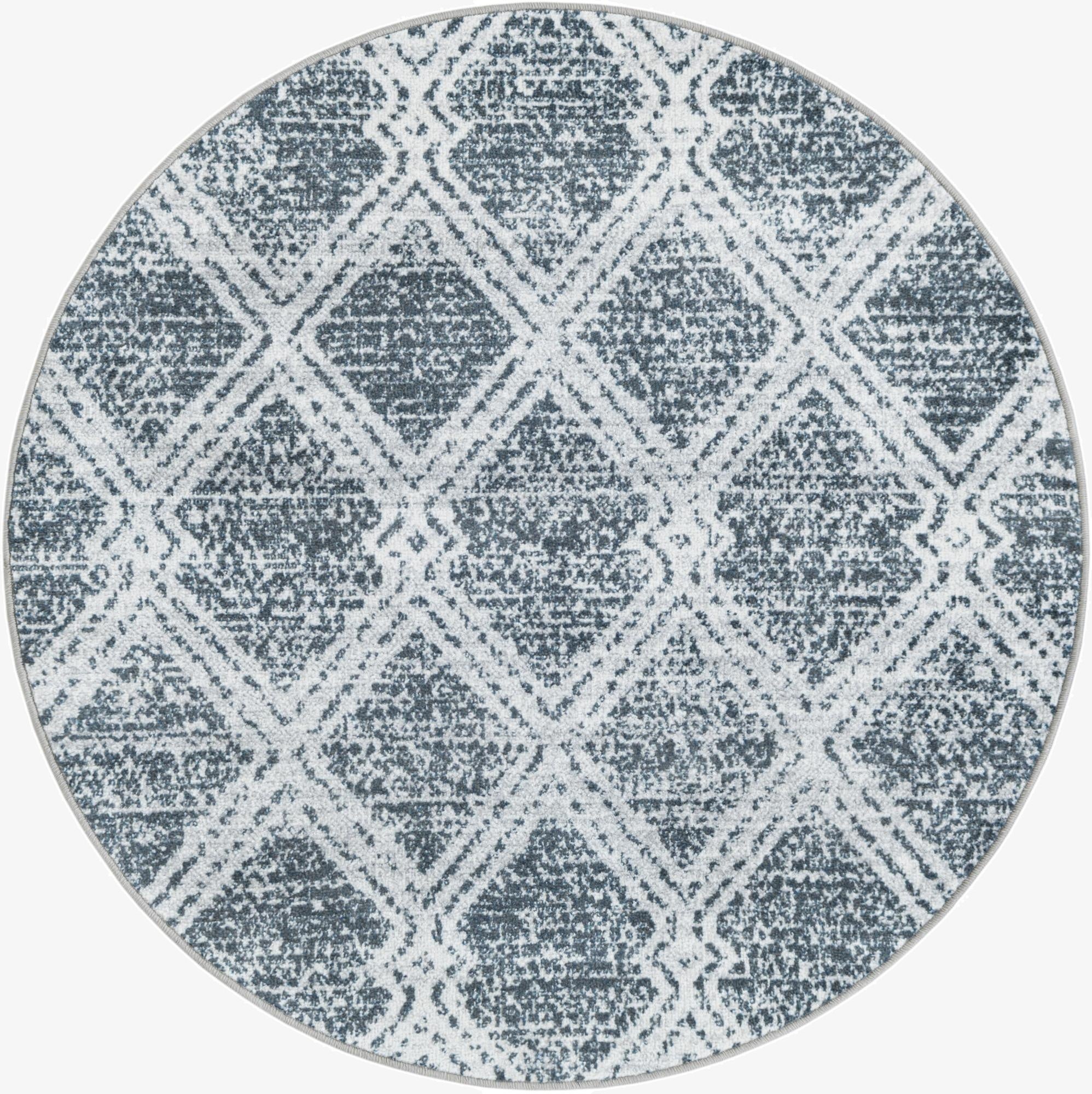 3' 3 x 3' 3 Kamala Washable Round Rug