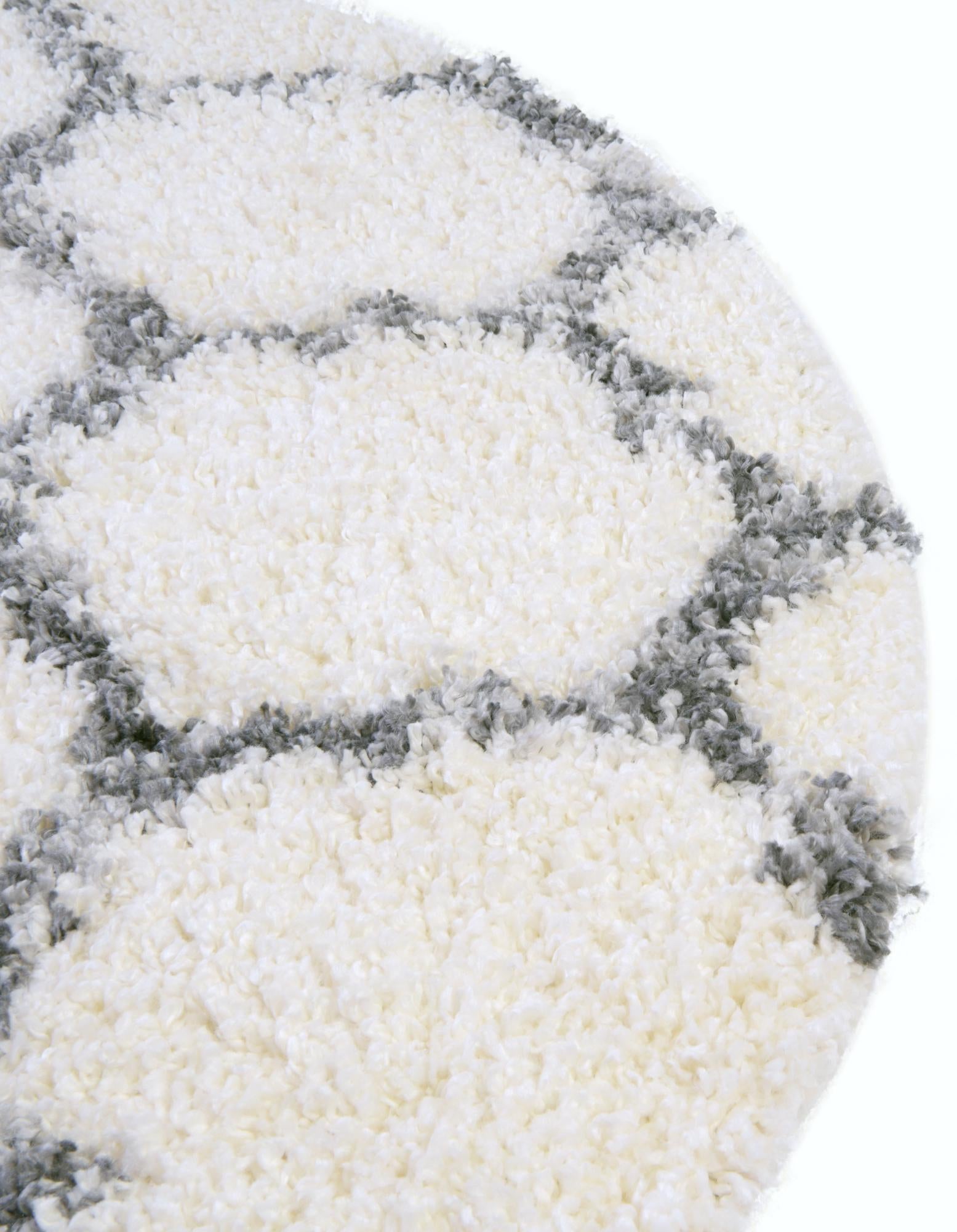 3' 3 x 3' 3 Lagom Shag Round Rug